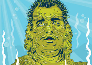 Bill Murray from the Black Lagoon